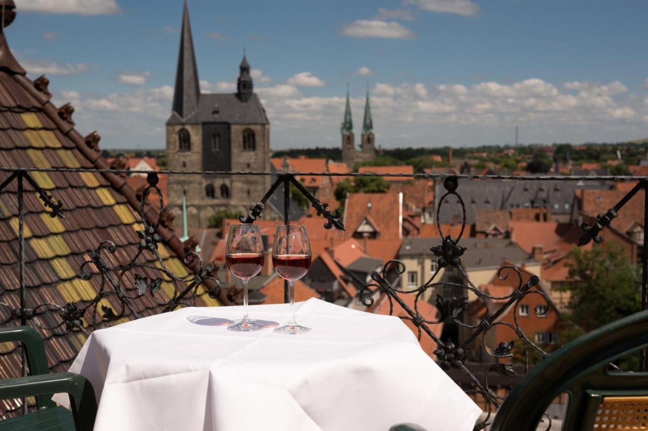 Schlosshotel Zum Markgrafen Quedlinburg Esterno foto