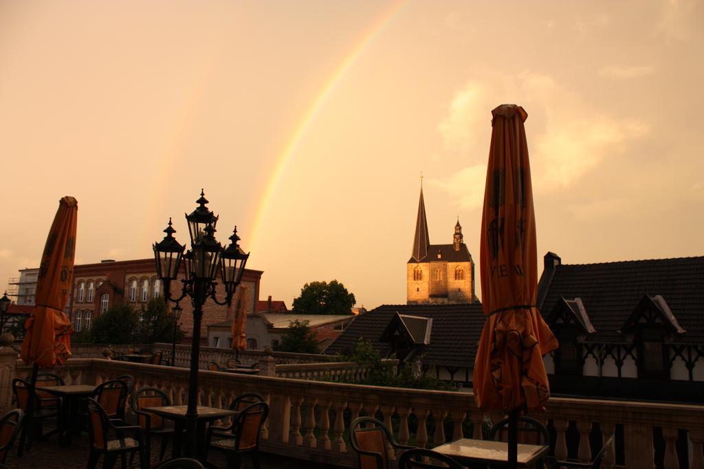 Schlosshotel Zum Markgrafen Quedlinburg Esterno foto